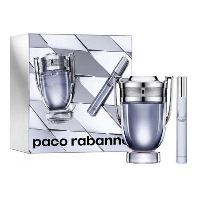 Paco Rabanne Invictus zestaw woda toaletowa spray 100ml + woda toaletowa spray 20ml dla mężczyzn