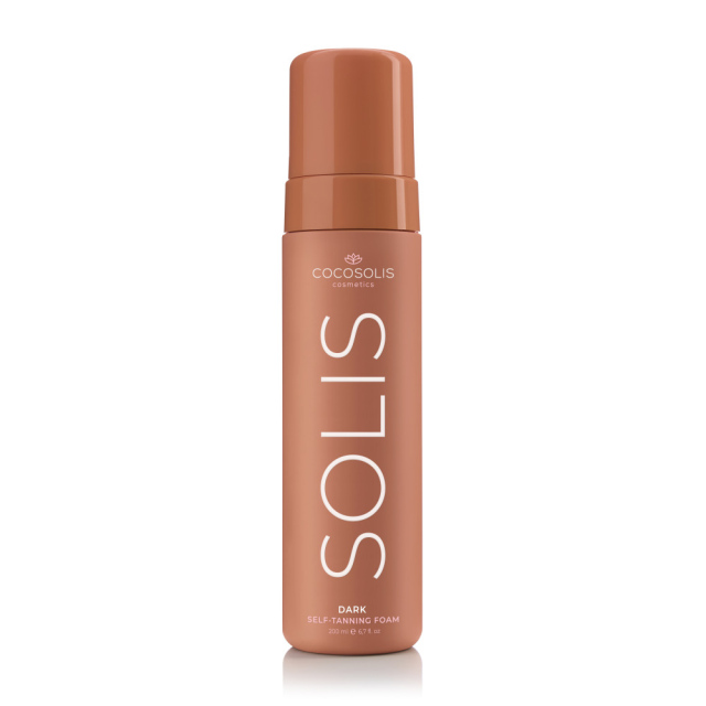 Pianka samoopalająca Cocosolis SOLIS DARK Self-tanning Foam (200ml)